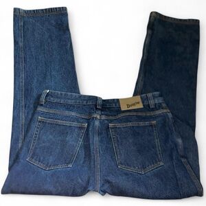 Duluth Trading Denim Jeans Men’s 34x34 Relaxed Fit Blue Dark Wash